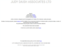 Tablet Screenshot of judydaish.com